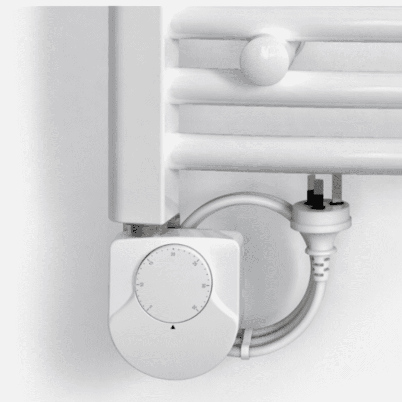 TOALLERO ELECTRICO EUTERMA MARTINA 115 (curvo) CROMADO 500W - IZQUIERDO - Image 3